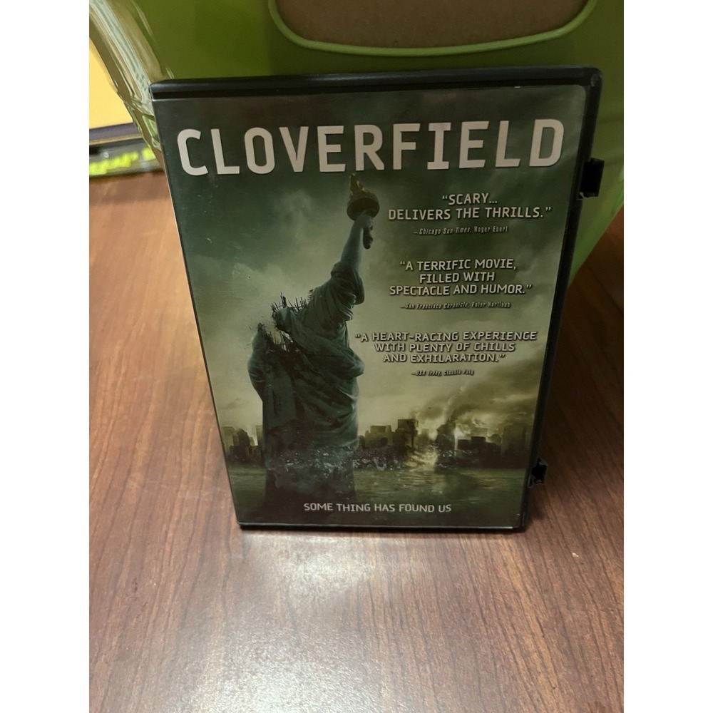 Cloverfield Some Thing Has Found Us DVD Frightening 2008 PG13